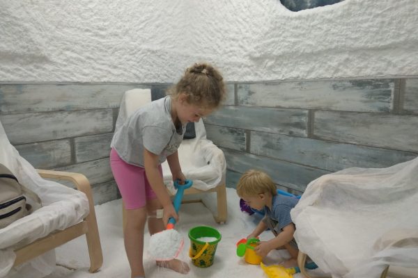 חדר מלח טיפול בילדים